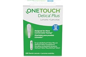 LIFESCAN The Onetouch Delica Lancets 33 Gauge