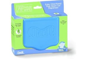 Contour Flat Pack CPAP Wipes, Eucalyptus Scent, 72 Wipes/Pack, Qty 1