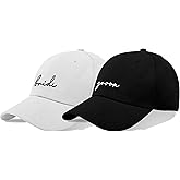 HubbyWifeyGifts Hubby and Wifey Gifts Hats, Bride & Groom Honeymoon Essentials,Mr & Mrs Engagement Gifts for Couples