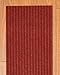 Natural Area Rugs Red Halton DIY Pet Friendly Polyester Carpet Stair Treads/Rugs 9