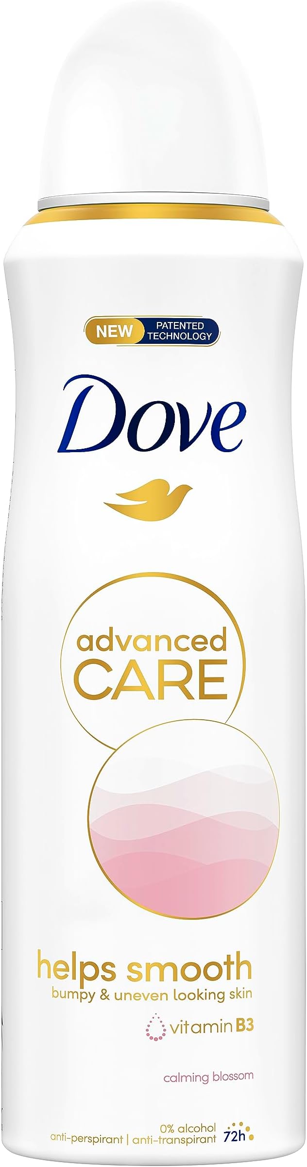 Dove Advanced Care Calming Blossom Anti-perspirant 72-Hour Vitamin B3 200ml
