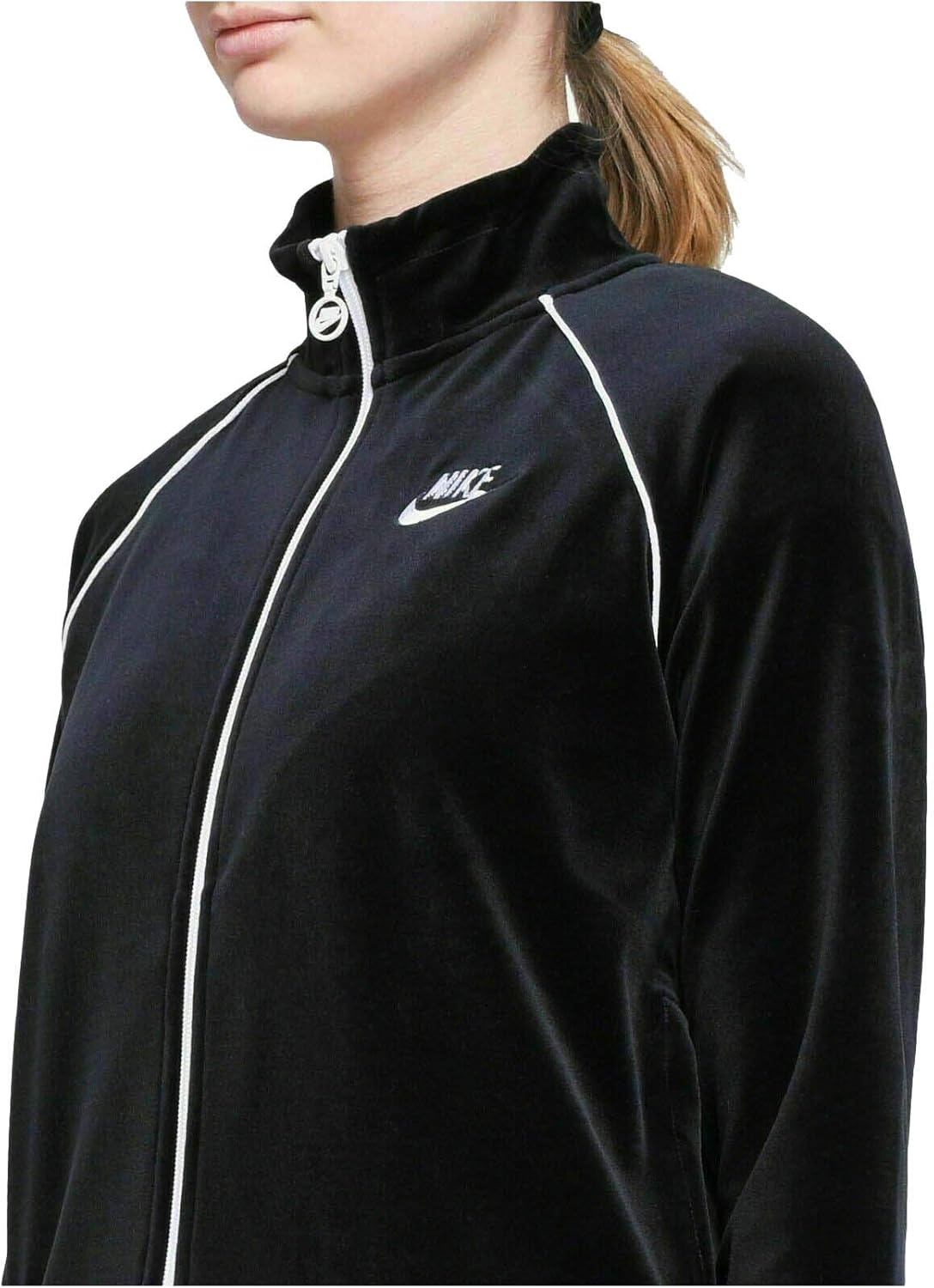 nike women's velour jacket