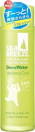 Amazon シーブリーズ デオ ウォーター ヴァーべナクールの香り 160ml 医薬部外品 Seabreeze シーブリーズ ビューティー 通販