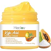 Kojic Acid Cream โ Skin Brightening Cream for Age Spots, Hyperpigmentation, Intimate Areas โ Dark Spot Remover, Reduces Acne, Scars, and Evens Tone โ Kojic Acid Lotion for Brighter, Glowing Look