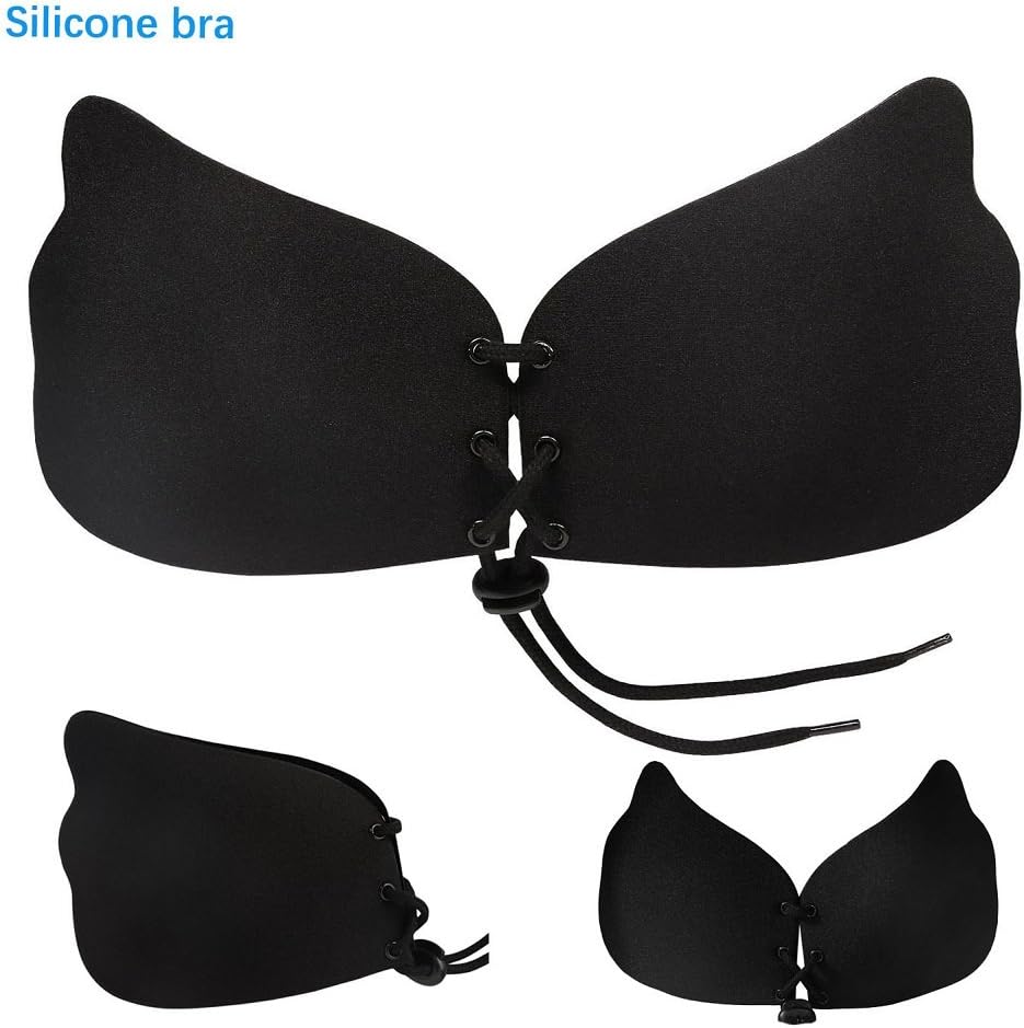 Evelin Hand Type Push up Bra, Invisible No Rims No Bracelet Bra