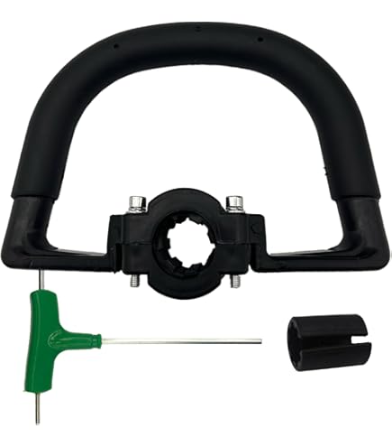 Amacok 15 Inch Garden Hoe Heavy Duty, Garden Digging Hoe with Wooden