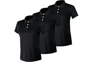 HANES COMFORTBLEND Hanes womens Performance Polo, Single or 3-Pack, Sport Cool DRI Moisture-Wicking Polo Shirt, 40+ UPF Protection