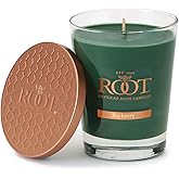 Root Candles Holiday Scented Candles Honeycomb Veriglass Premium Handcrafted Beeswax Blend Candle, Large, Bayberry