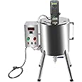 SBPKMARSCT Heating Mixing Filling Machine, 120W 110V tirring Tank Lipstick Liquid Paste Filler Lipstick Candle Heat Filler Stainless Steel for Dissolving Shoe Polish, Ointment, Petroleum Jelly (15L)