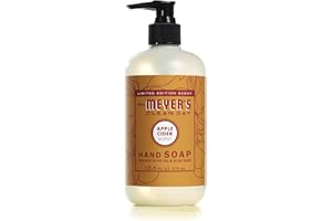 MRS. MEYER'S CLEAN DAY Hand Soap, Made with Essential Oils, Biodegradable Formula, Limited Edition Apple Cider, 12.5 fl. oz