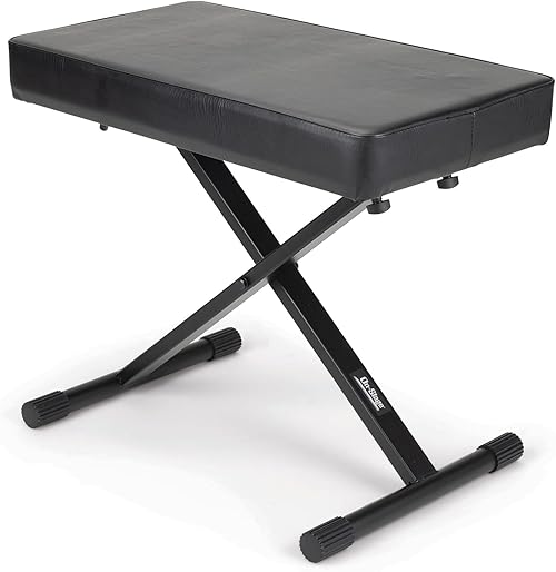 OnStage On-Stage KT7800+ Bench, Black