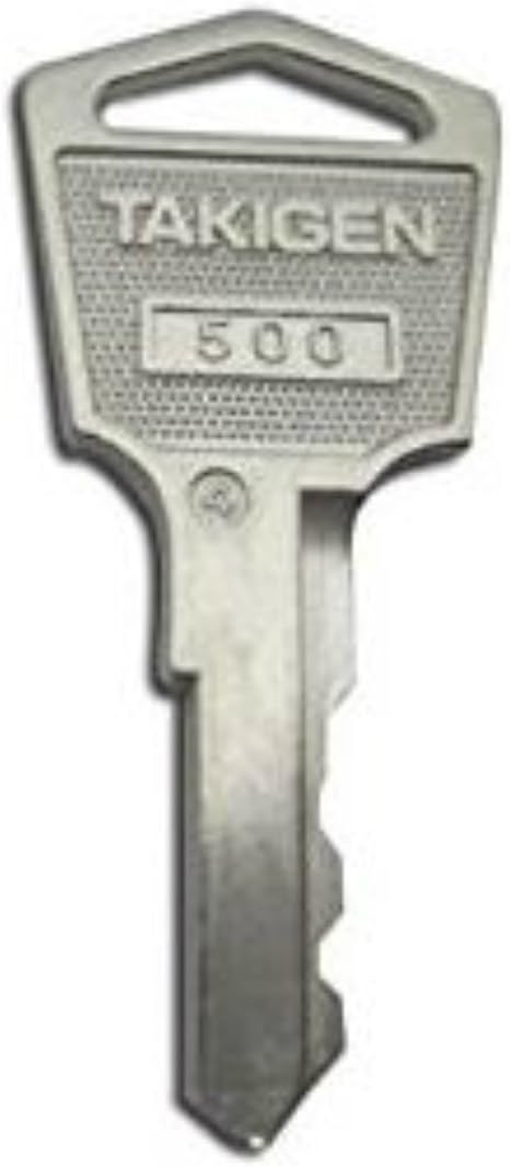 Amazon タキゲン 純正子鍵キー 500番 補助錠 錠前