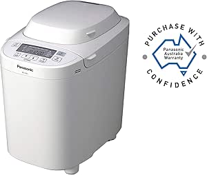 Panasonic SD-2501 Bread Baker Bread Maker, White, SD-2501: Small
