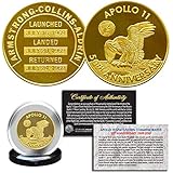 Apollo 11 50th Anniversay Commemorative NASA Space Medallion 1.25
