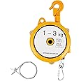 YJINGRUI Retractable Spring Balancer 1~3kg(2.2~6.6lbs) Hanging Tool Spring Balancer Balancer Retractor 1.5m Wire Rope Hanging Holding Equipment