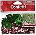 Creative Converting Shaped Confetti, Holly and Berries, Green/Red, Green/Red