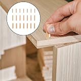 Gunwon 21Pcs Wooden Dowel Pins 6mm 8mm 10mm 40mm Hardwood Dowels Set view 4