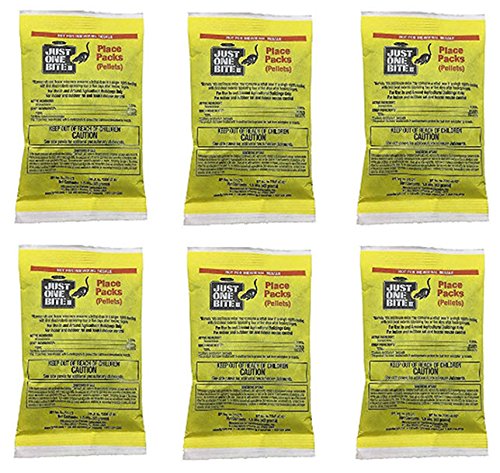 Just One Bite "No Touch" 1.5 oz Packs Poison Pellets 