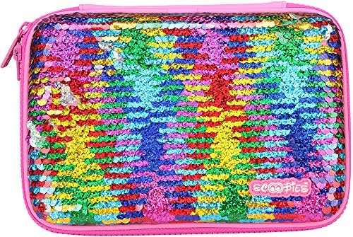 Scoobies Stationary Pouch, Pencil Case Stylish Cute Colour: Multi,For Any Age Group, Specially For 4 To 13 Years, Hottie Eva Case Sc77