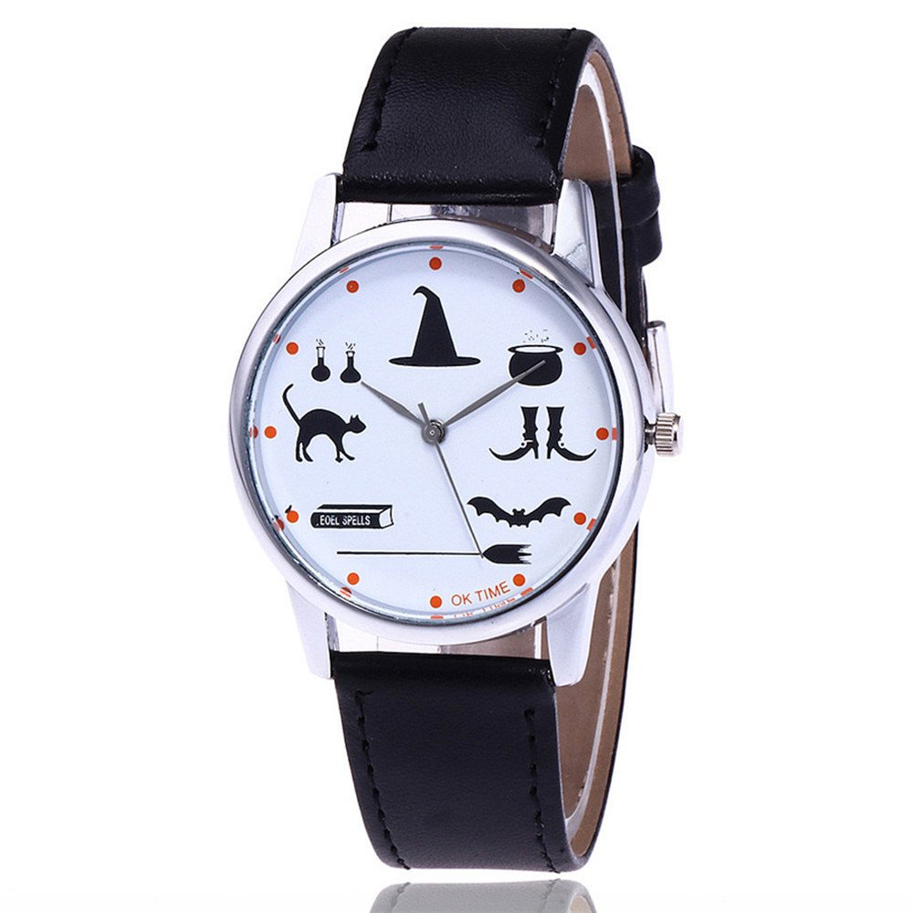 Nextstart Fashion Witch Essentials Watch Casual Halloween Women Wrist