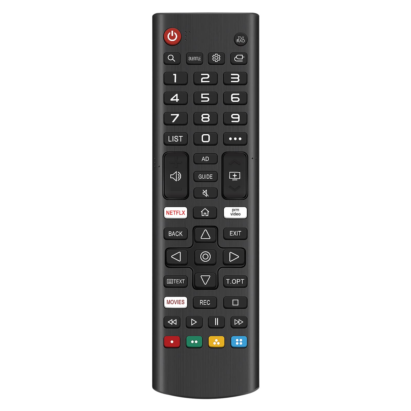 Replacement Remote Fit for LG ULTRA HD 4K TV 2020 43UM7390PLC 49UM7390PLC 43UM7400PLB 49UM7400PLB 55UM7400PLB 65UM7400PLB 32LM630BPLA 43UM7500PLA 50UM7500PLA 55UM7510PLA 65UM7510PLA AKB75875301