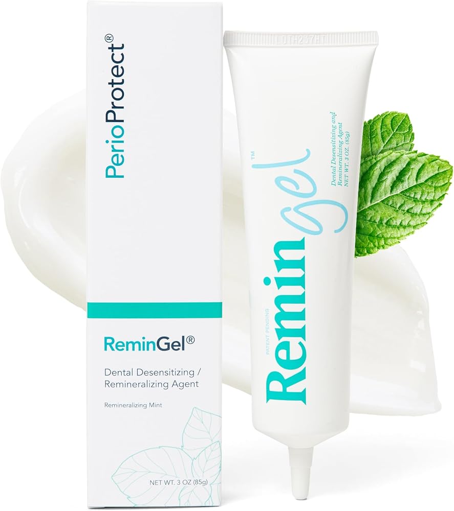 ReminGel Hydroxyapatite Tooth Remineralization Gel - Strengthen Enamel, Repair Teeth & Reduce Sensitivity - Fluoride-Free Rem