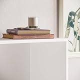 Vida Designs Cambridge 4 Tier Large Bookcase White Wood Shelving Unit view 5