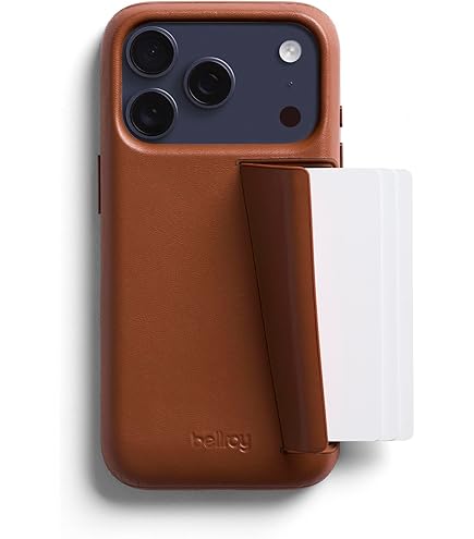 Amazon.com: Bellroy Phone Case – 3 Card for iPhone 16 (Leather