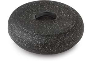 Dexas Microwavable XL Tortilla Warmer 9.5" Granite Pattern. Ideal for tortillas, breads, pancakes, pita bread, corn breads