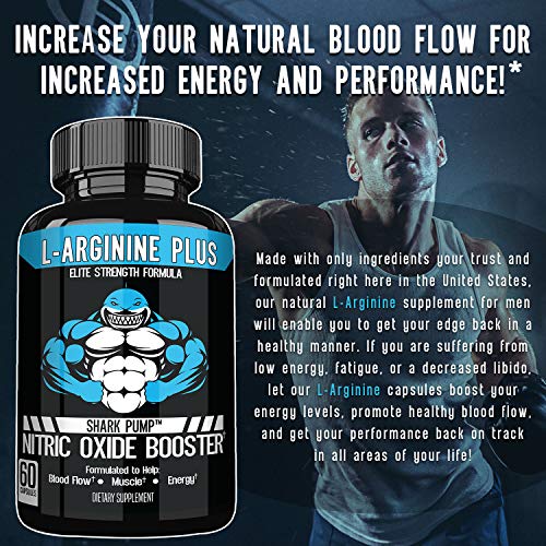 Stamiron Premium L Arginine 800mg Potent Nitric Oxide Booster for Men