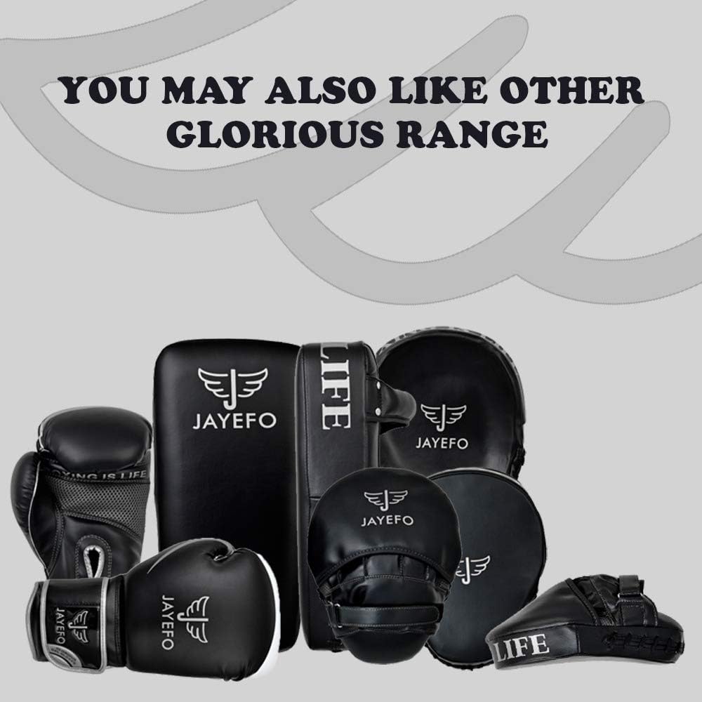 Jayefo Glorious Boxing Gloves Muay Thai Kick Boxing Leather Sparring Heavy Bag Workout MMA Pro Leather Gloves Mitts Work for Men & Women : Sports & Outdoors