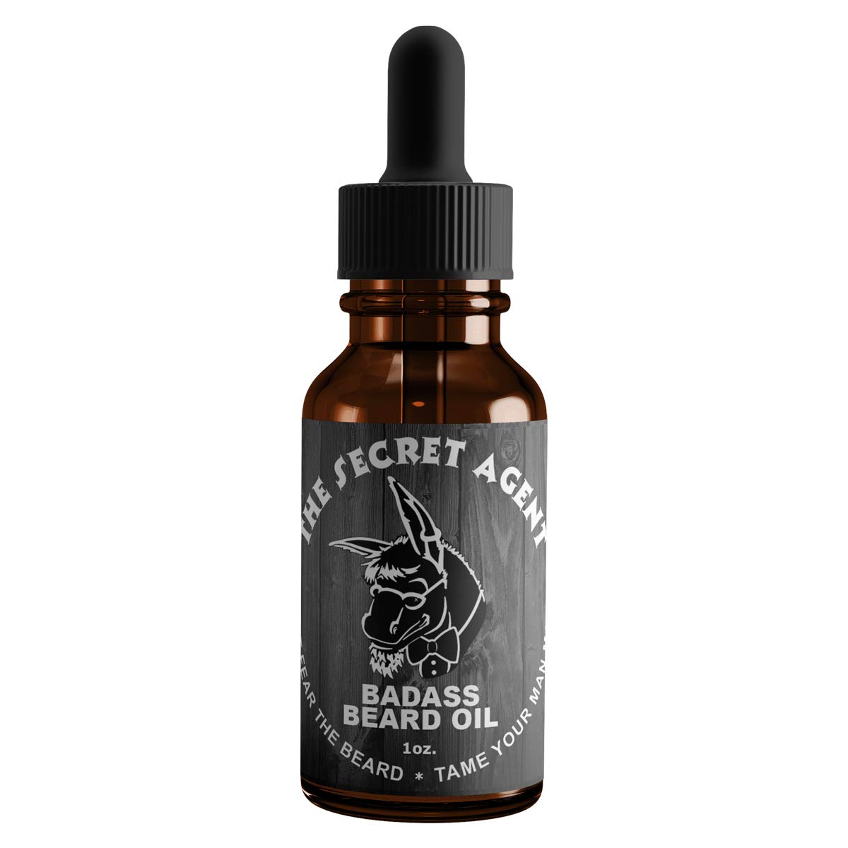 Badass Beard Care Beard Oil For Men 1oz Secret Agent