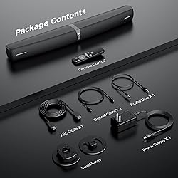 Assistrust Sound Bar for Smart TV,90W Soundbar with
