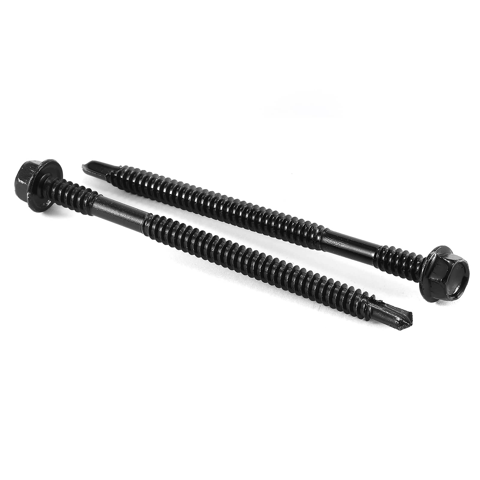#12 x 4 Sheet Metal Screws 100PCS 410 Stainless