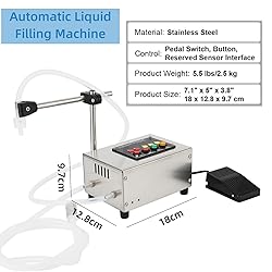 Liquid Filling Machine 1-118 Fl Oz, Automatic