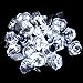 Fun Central - 24 Pack - LED Flashing Diamond Rings in Assorted Designs