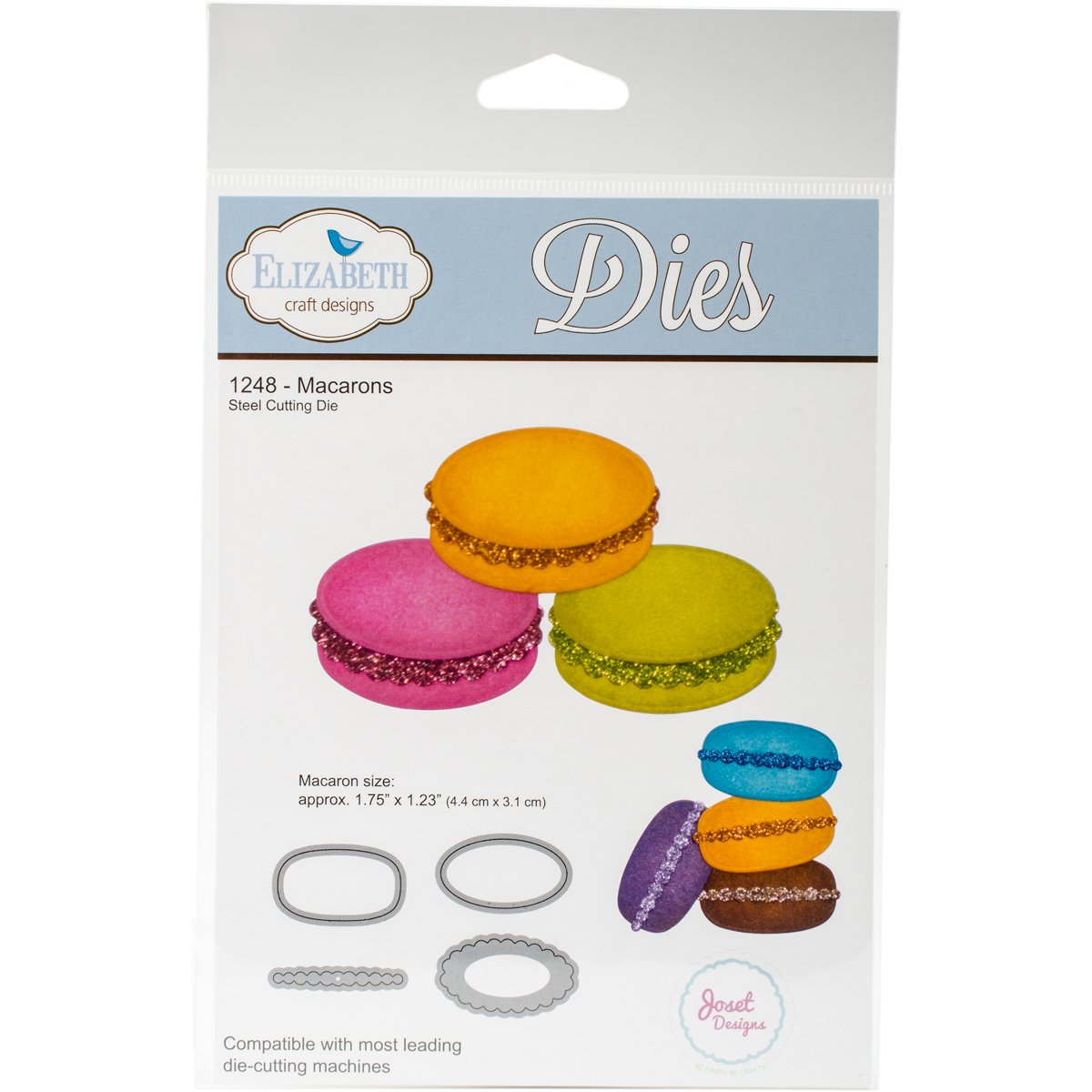 Elizabeth Craft Designs Metal Die, Multi-Colour, 20.82 x 12.44 x 0.12 cm