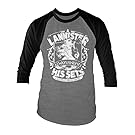 LOGOPOP A Lannister Always Finishes His Sets Unisex Adult Raglan T-Shirt