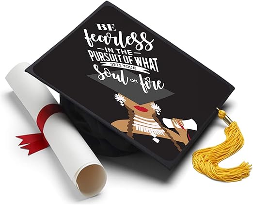 Amazon Com Tassel Toppers Set Your Soul On Fire Grad Cap