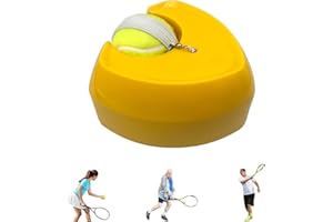 LYHOME Tennis Training Rebound Ball, 18.5 Ft Retractable Pull Rope, Easy to Carry,Suitable for Adult and Children Tennis Practice.