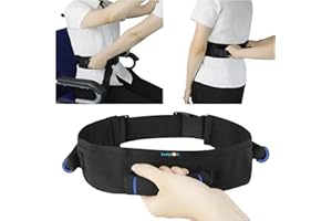 LEETYE MEI Gait Belt, Gait Belts for Seniors, Gait Belt with Handles, Gate Belts Medical for Elderly, Transfer Belt with Quick Release Buckle, Lift Belt for Physical Therapy, Safety Walking Belt for Elderly