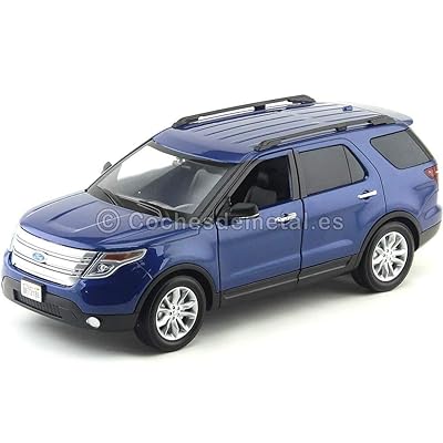 Buy 15 Ford Explorer Xlt Blue 1 18 By Motormax Online In Indonesia B01gqpwz3w