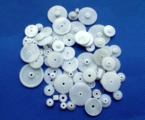 58 style Plastic Gears All The Module 0.5 Robot Part for DIY Car Model HM Shaft