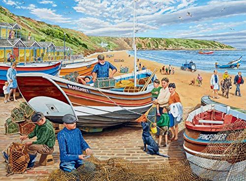 Ravensburger Happy Days at Work No.19 The Fisherman 500 Teile Puzzle für Erwachsene und Kinder ab 10 Jahren – Bild 3