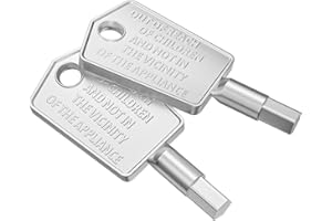 BZTT Freezer Key WR01X29917-Refrigerator Door Key Replacement Ge Freezer Lock Key, GE General Electric, Hotpoint, RCA, Kenmore Freezer Key Cooler Key - 2 pack