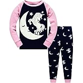 Toddler Girl Pajamas Sets Long Sleeve Cotton Pajamas Baby Girls Clothes PJs Two Piece Kids Jammies 2 to 10 Years