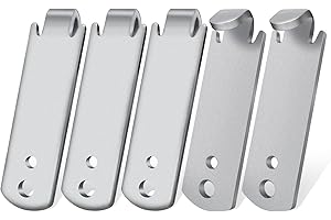 Quantfire Fence Wire Twister for T Post Clips, Barb Wire Twisting Tool for Fencing Wire, Stainless Steel (5 Pack)