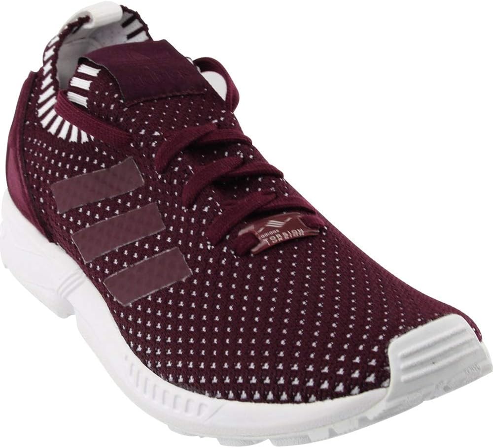 Amazon.com | adidas Womens Zx Flux Primeknit Running Sneakers Shoes - Maroon | Road Running