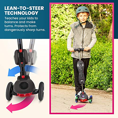 4 Scooter+Kids+Folding+Seat+Adjustable