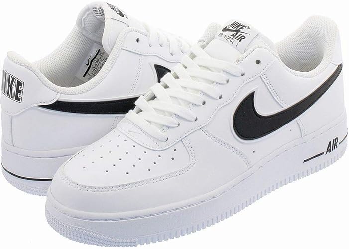 af1 07 white black